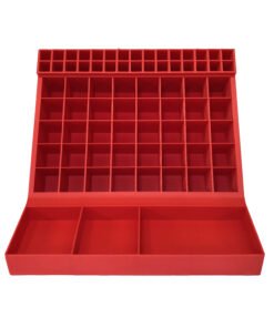 InnovationQc Red Mega Pencil Cosmetics Organizer