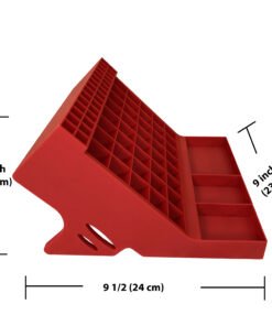 InnovationQc Red Mega Pencil Cosmetics Organizer
