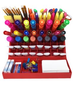 InnovationQc Red Mega Pencil Cosmetics Organizer