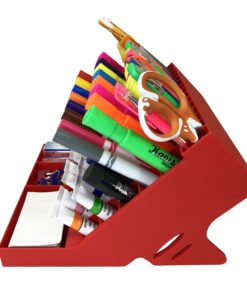 InnovationQc Red Mega Pencil Cosmetics Organizer
