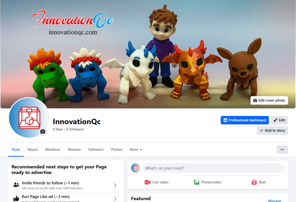 Facebook Page InnovationQc