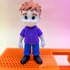 Flexi Boy 3D Model – Pre-Colored STL – Articulated Arms, Legs, and Head – Multi-Color Print Ready