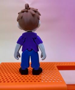 Flexi Boy 3D Model – Pre-Colored STL – Articulated Arms, Legs, and Head – Multi-Color Print Ready