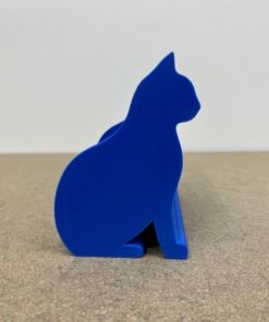 Mini Cat Phone Holder, Cute Display Stand for Phone, Trading Cards, Business Cards & Sports Card Storage
