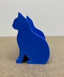 Mini Cat Phone Holder, Cute Display Stand for Phone, Trading Cards, Business Cards & Sports Card Storage