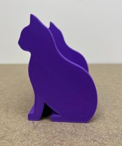 Mini Cat Phone Holder, Cute Display Stand for Phone, Trading Cards, Business Cards & Sports Card Storage
