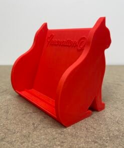 Mini Cat Phone Holder, Cute Display Stand for Phone, Trading Cards, Business Cards & Sports Card Storage