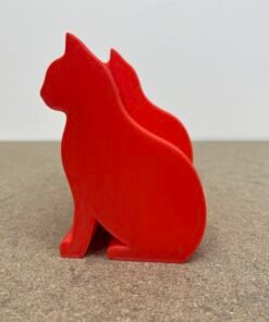 Mini Cat Phone Holder, Cute Display Stand for Phone, Trading Cards, Business Cards & Sports Card Storage